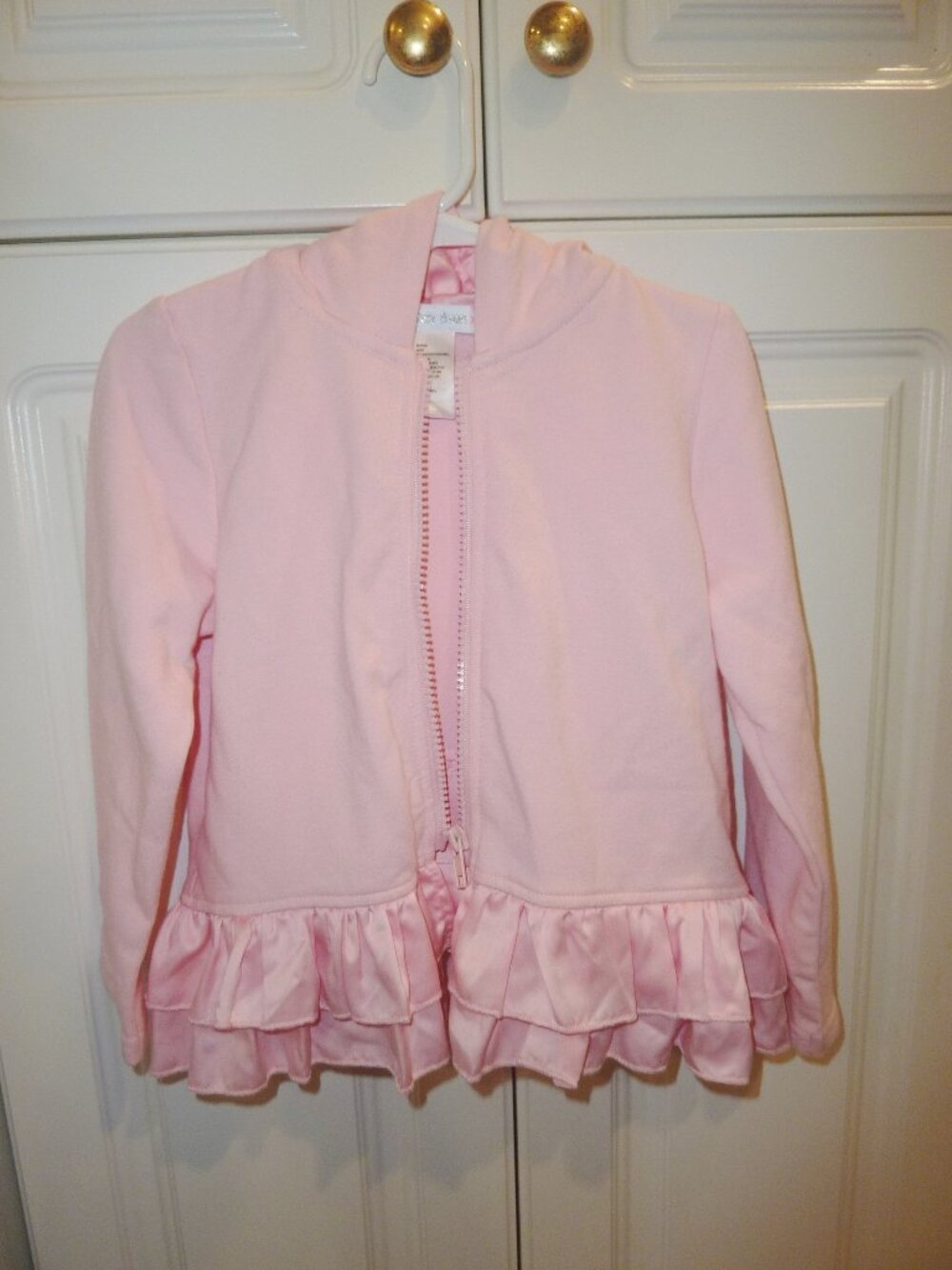 NWT Candy Bean Pink 2 Piece Set Zip Up Hooded Jacket and Pants 3T